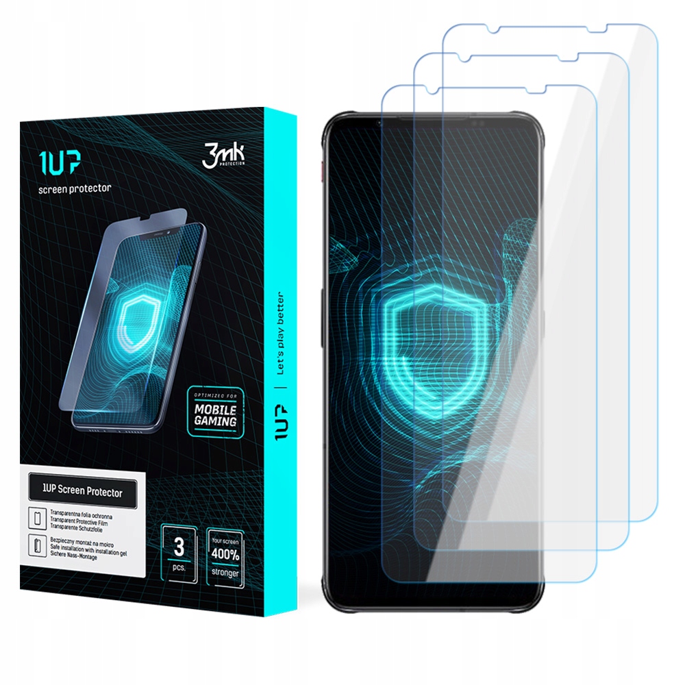 3x Fólie 3mk 1UP pro Zte Nubia Red Magic 7