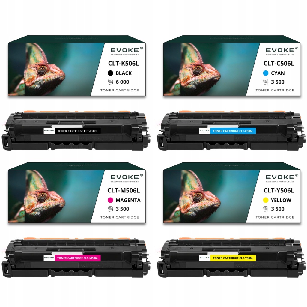 4x toner do tiskárny Samsung CLT-506L Sada Cmyk CLT-K506L