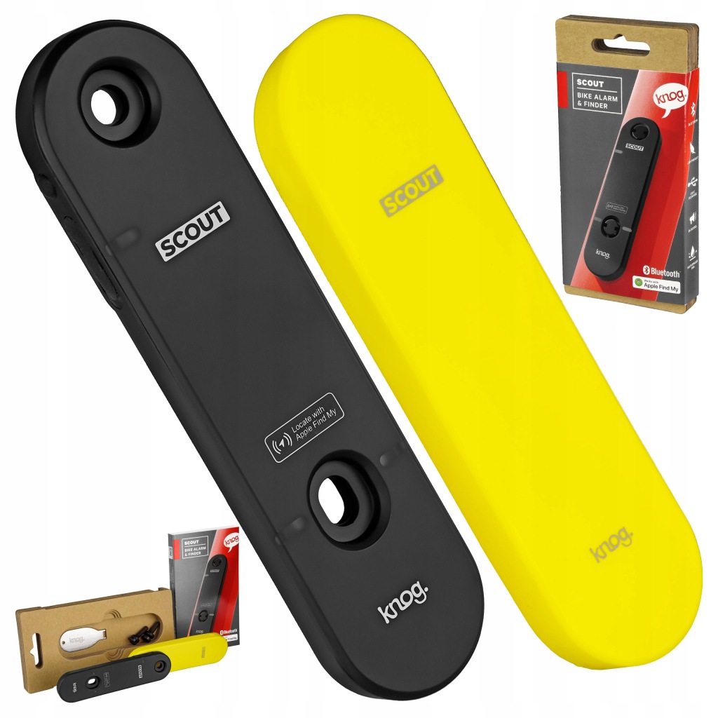 Zabezpečení Gps Lokátoru Knog Scout Cyklistický Alarm Bluetooth iOS