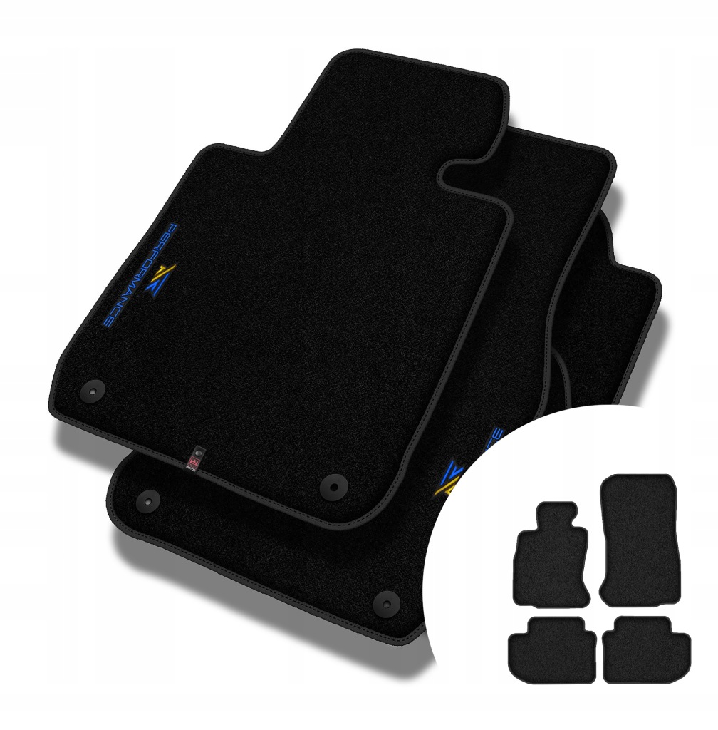 Velurové koberce Performance Premium pro Bmw řady 6 F06 2011-2019