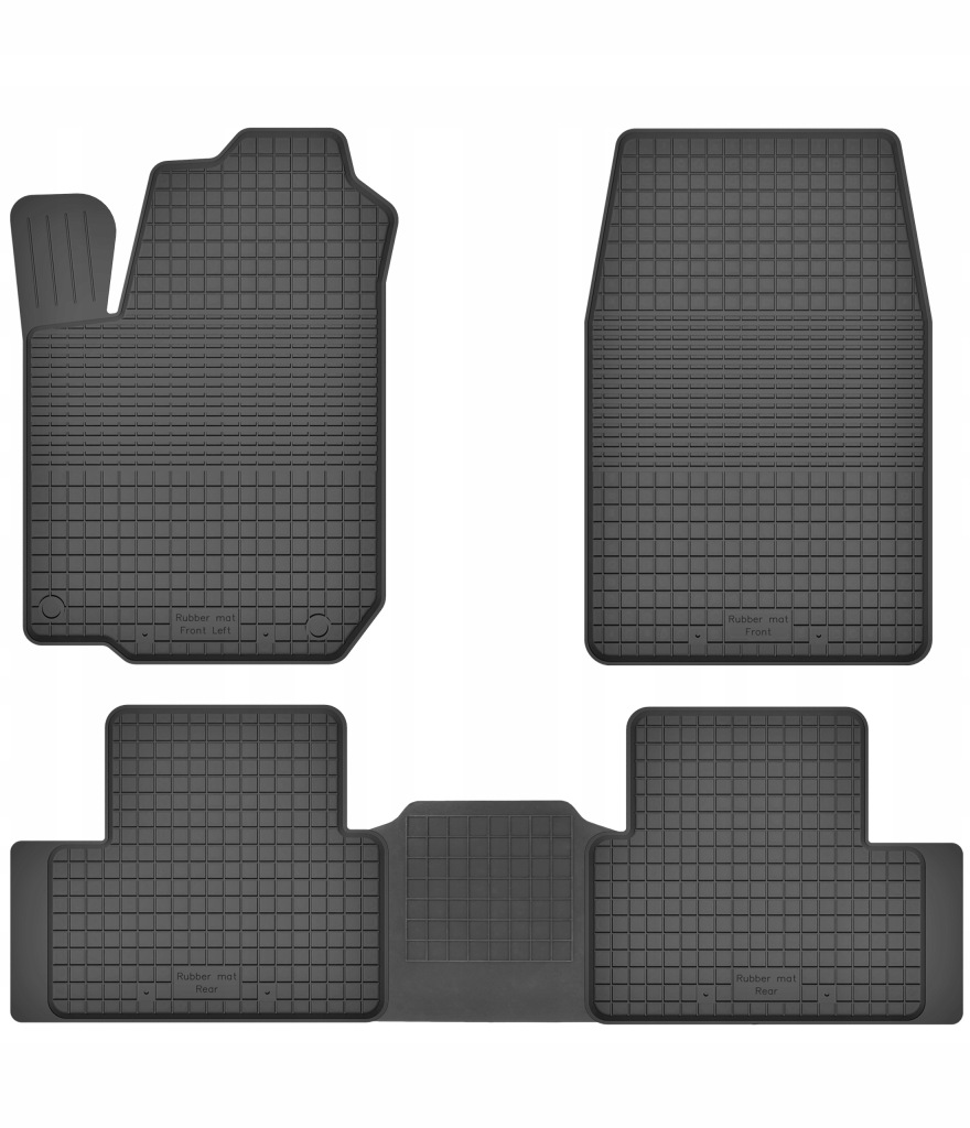 Gumové koberce pro Nissan Qashqai Tunel