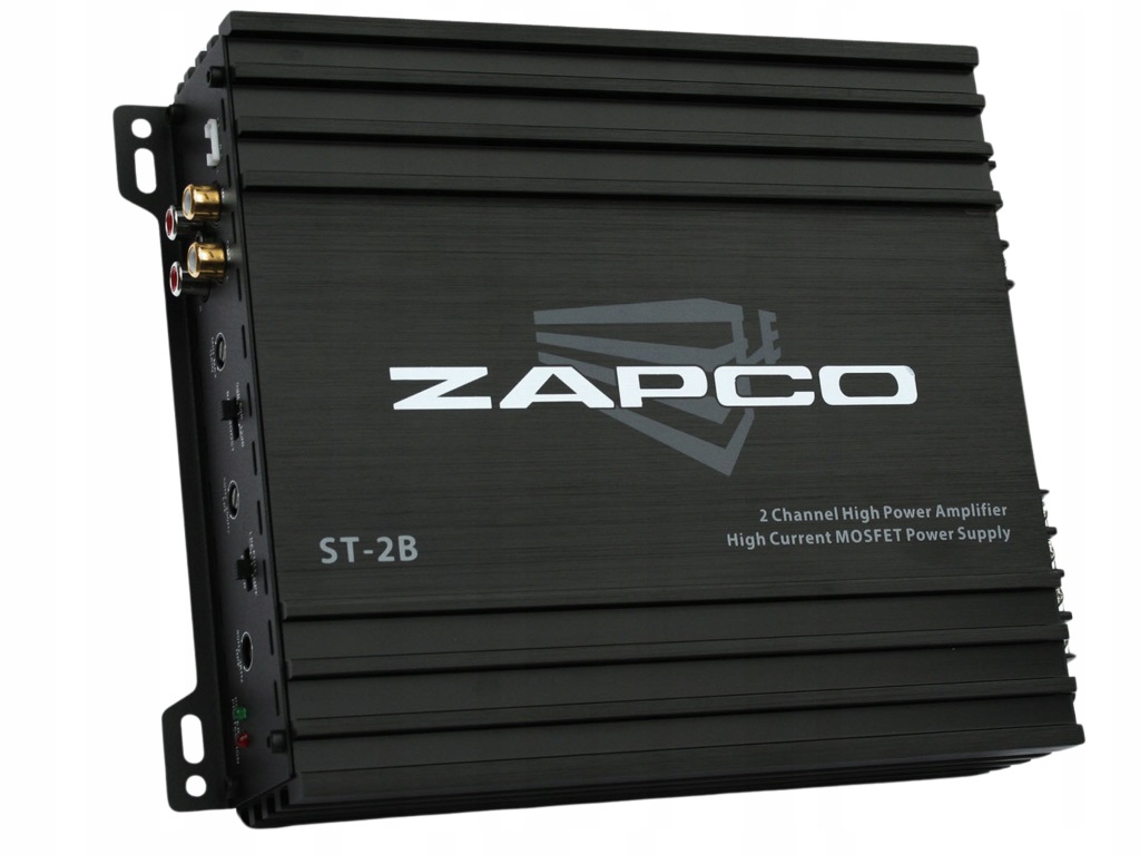 Zapco ST-2B – 2kanálový automobilový zesilovač 2x65/90W 1x180RMS třída Ab