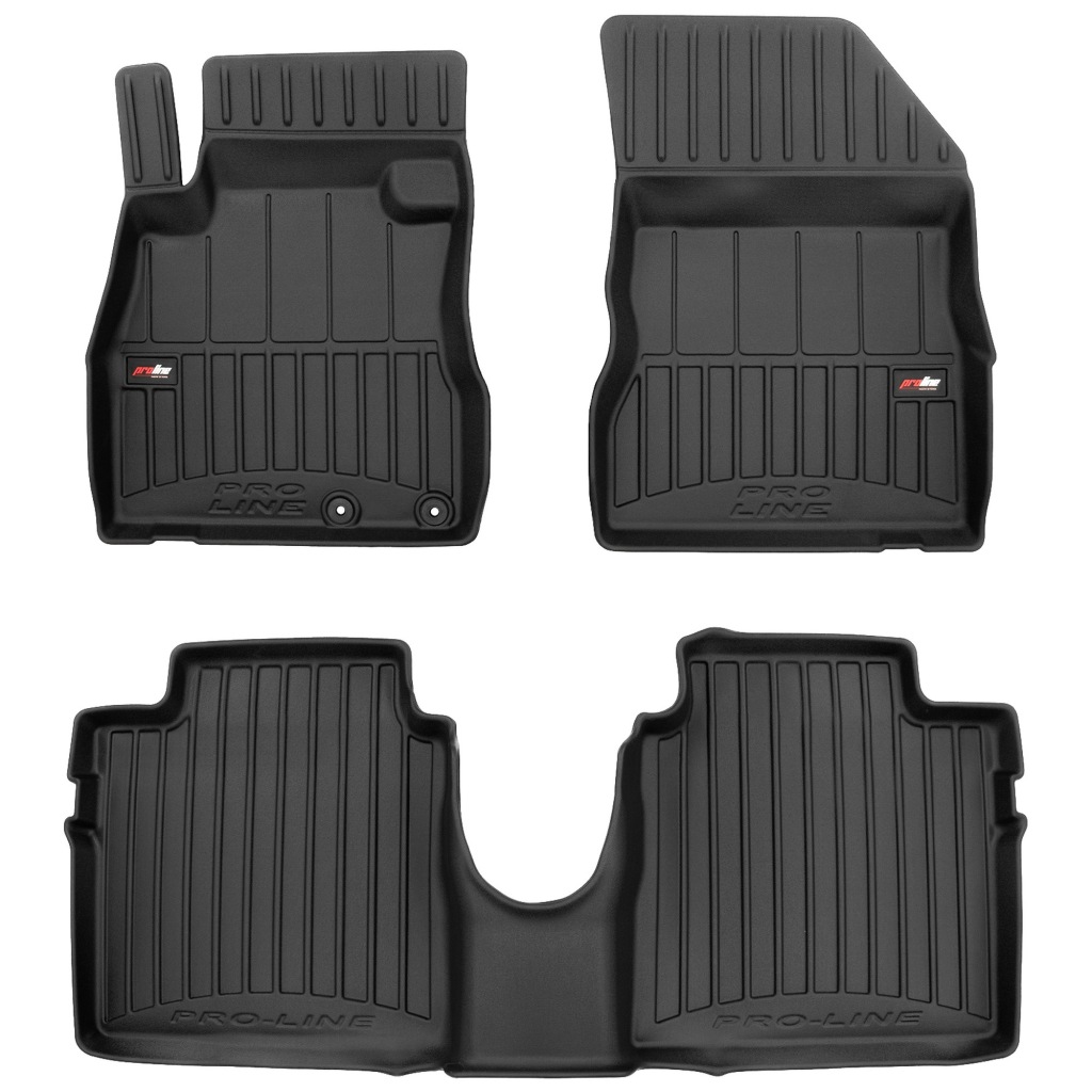 Gumové 3D koberce Nissan Note II 2012-2017