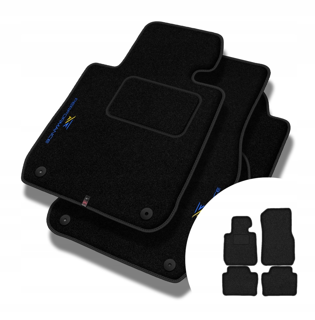 Velurové koberce Performance pro Bmw řady 3 F31 2012-2018
