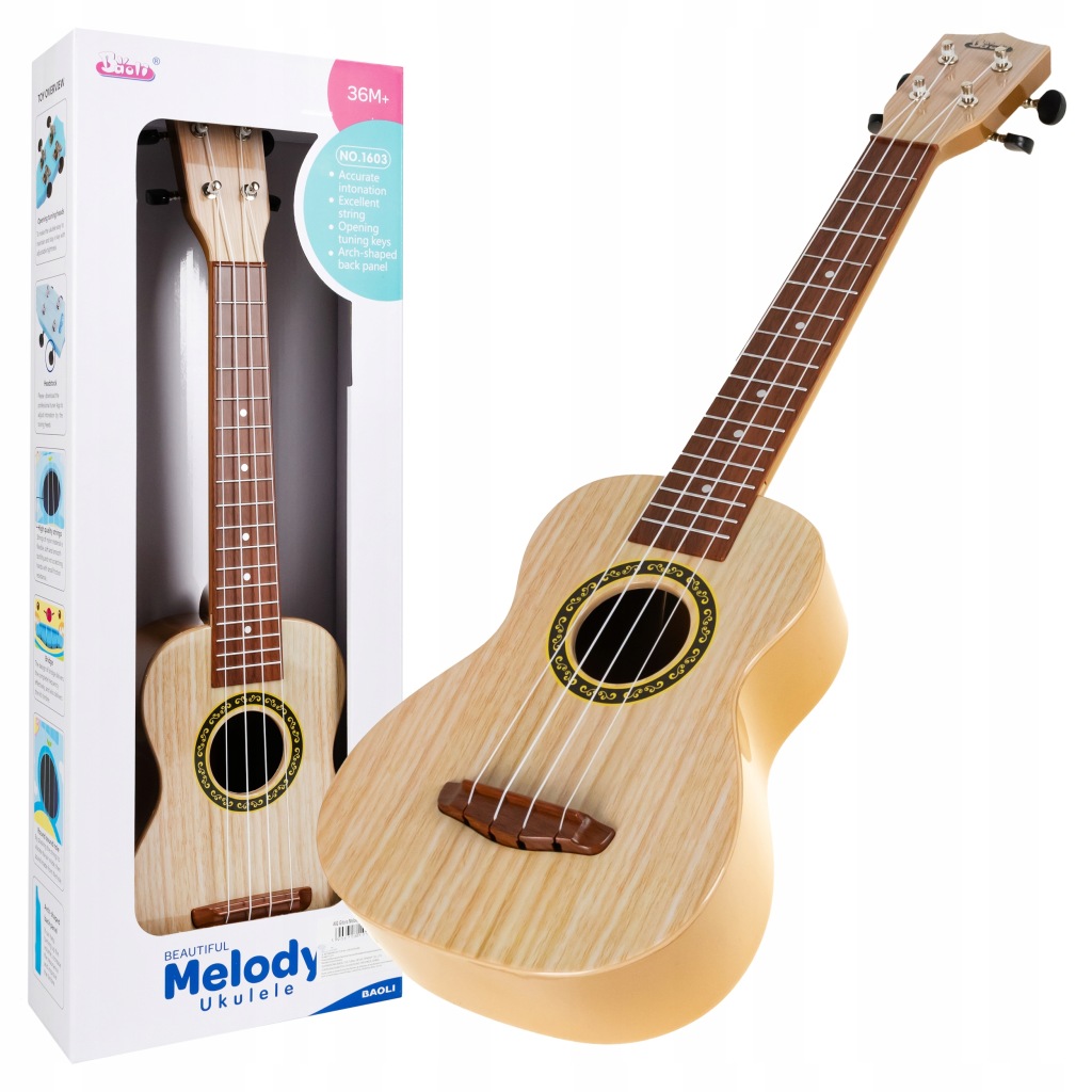 Ukulele Strunová Kytara Pro Výuku Hudební Hry Hračka
