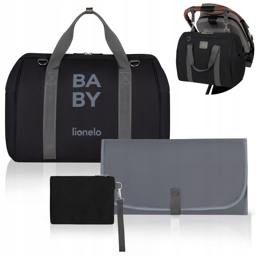 Taška Do Kočárku Organizér Velký Univerzální Pro maminku a tatínka Mommy Bag Lionelo