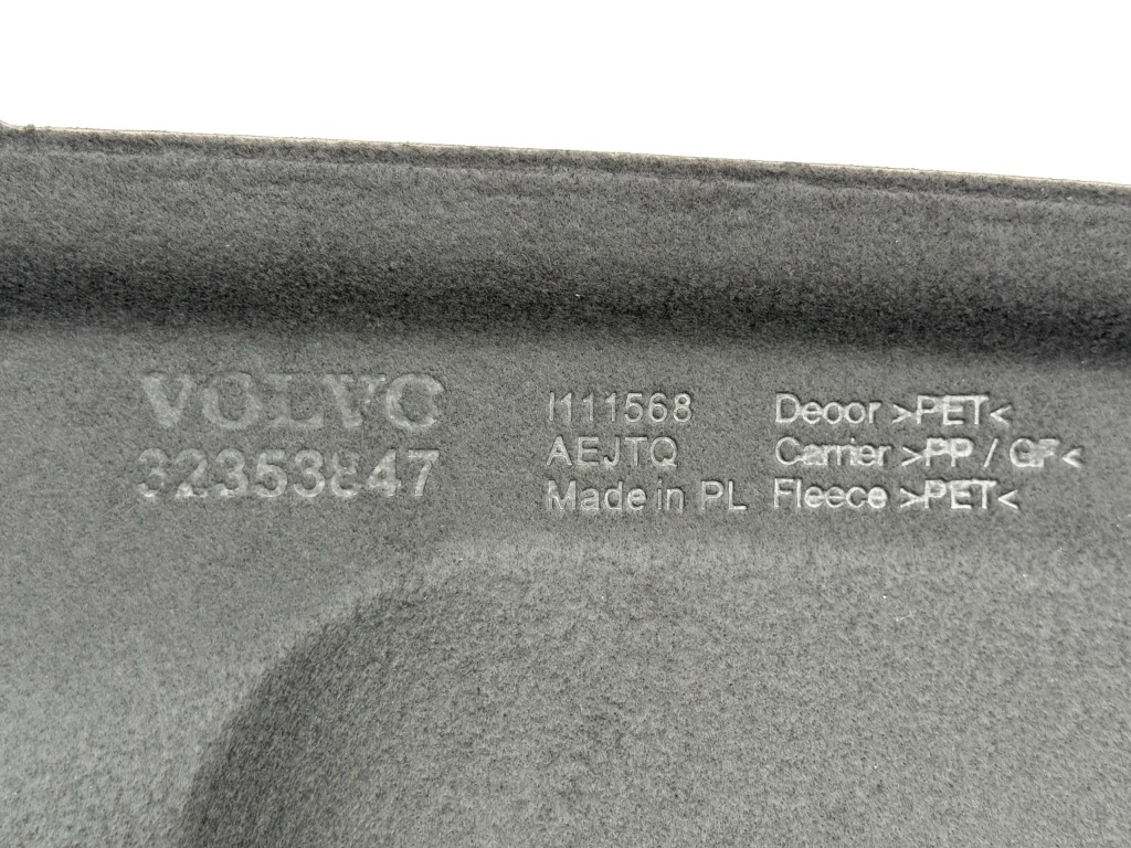 VOLVO XC40 2018- Półka Bagażnika Tylna Tył Nowa OE 32353847 — zdjęcie 5