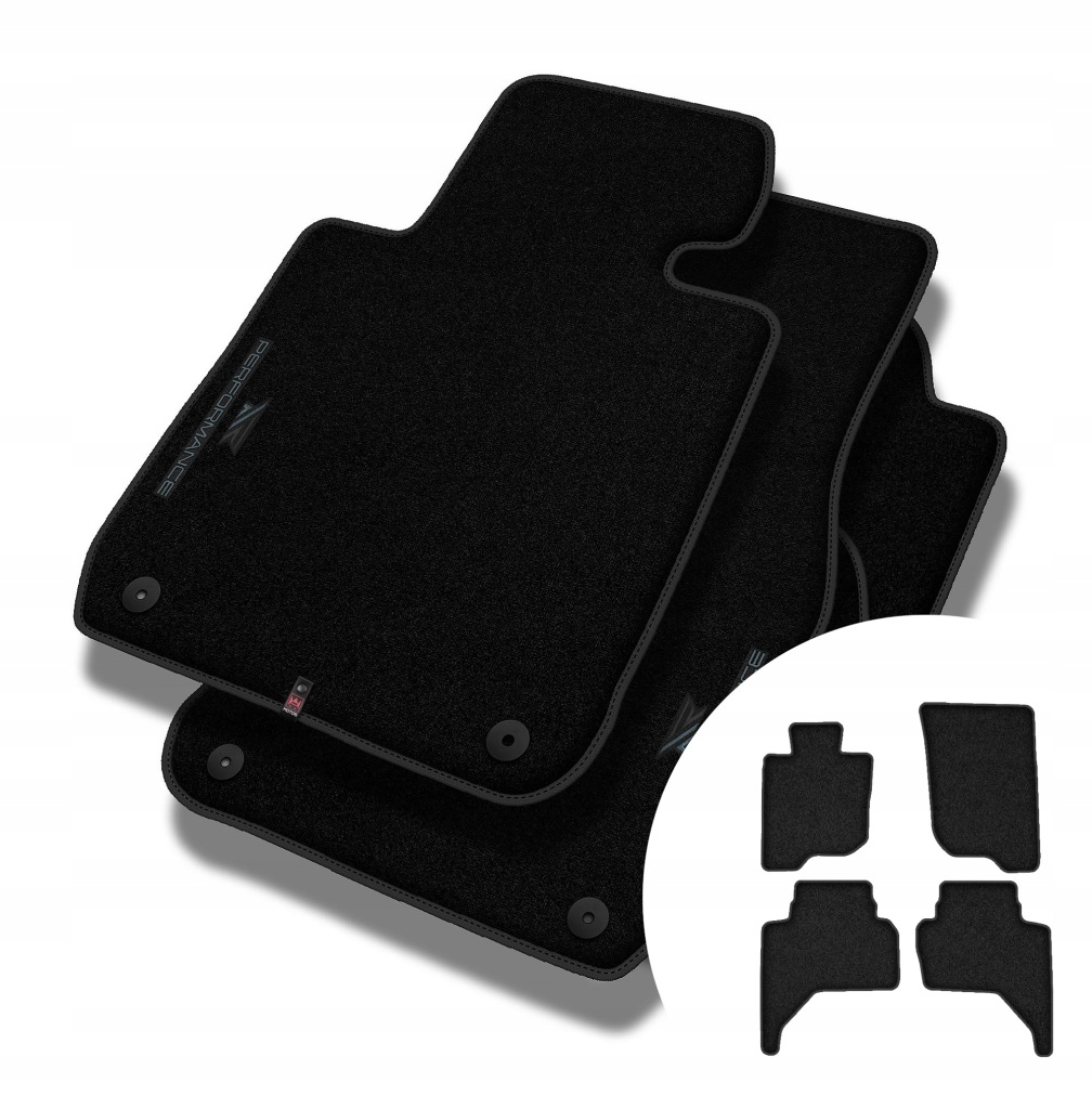 Velurové koberce Performance pro Mitsubishi L200 2006-2016