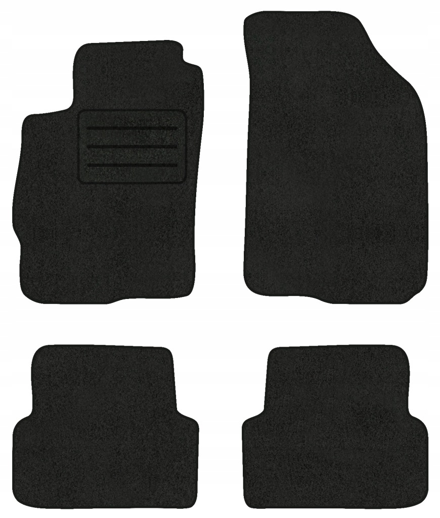 Velurové koberce Lux pro Chevrolet Aveo III T300 (2011-2014) – Dedikované