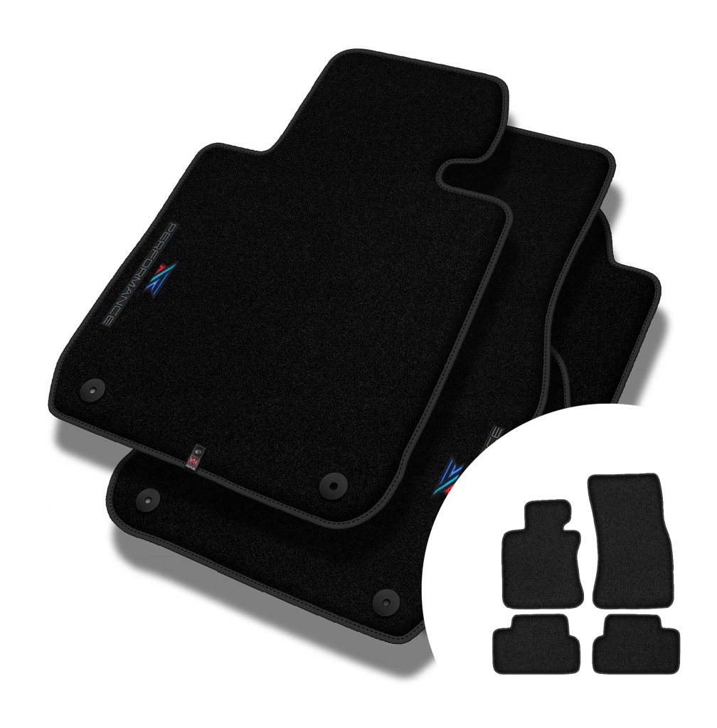 Velurové koberce Performance Premium pro Bmw řady 6 E63 2003-2010