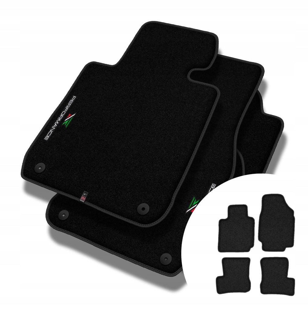 Velurové koberce Performance Premium pro Nissan Micra III 2003-2011
