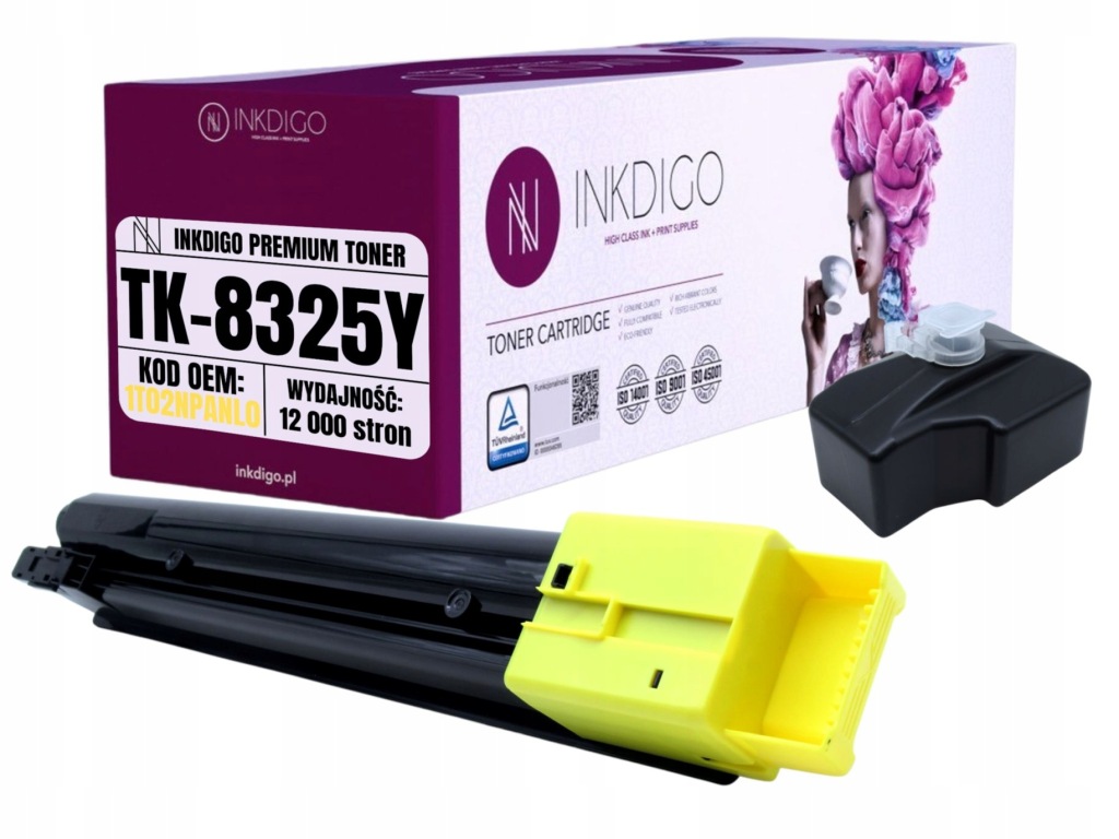 Toner pro tiskárny Kyocera TASKalfa 2551 ti náhradní TK8325Y