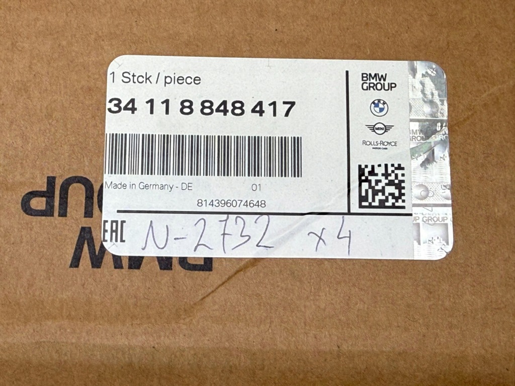 BMW F20 F22 F30 F31 F32 Tarcze Hamulcowe Przednie Przód 312x24 OE 8848417 — zdjęcie 7