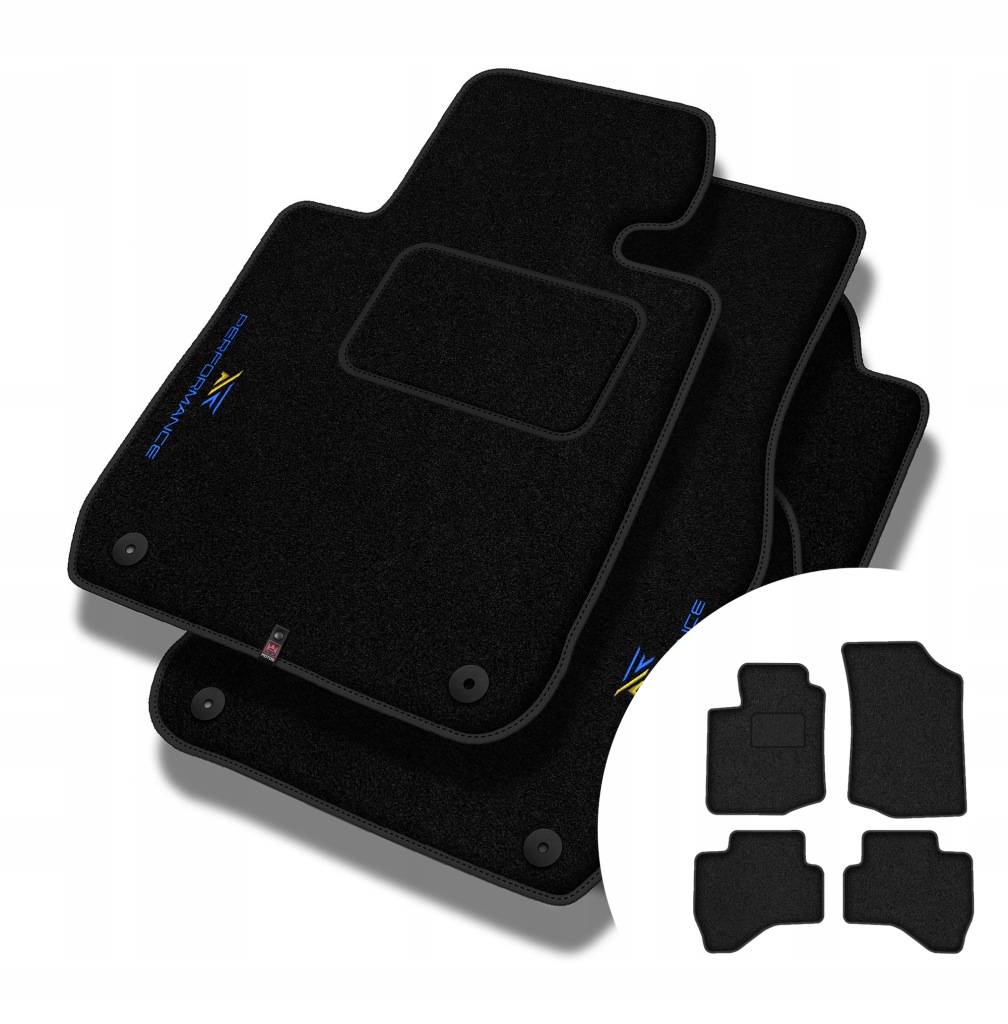 Velurové koberce Performance pro Toyota Aygo II 2014-2022