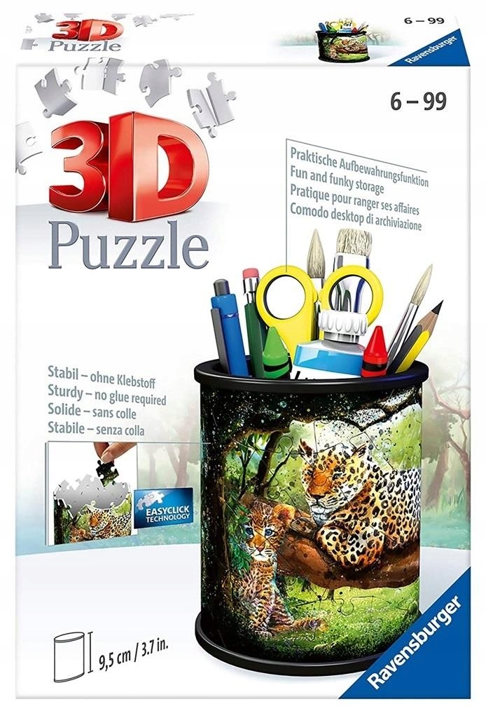 Skládačka Puzzle 3D Sada Divoká Příroda pro skládání Kreativní zábava
