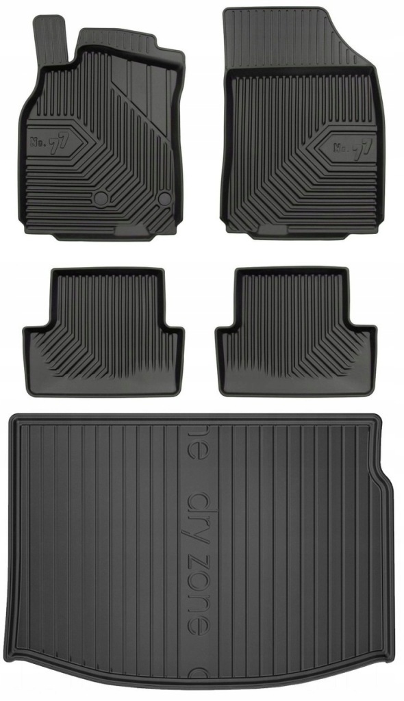 Set 77 Koberce a rohože Renault Megane 3 Coupe 2008-2016