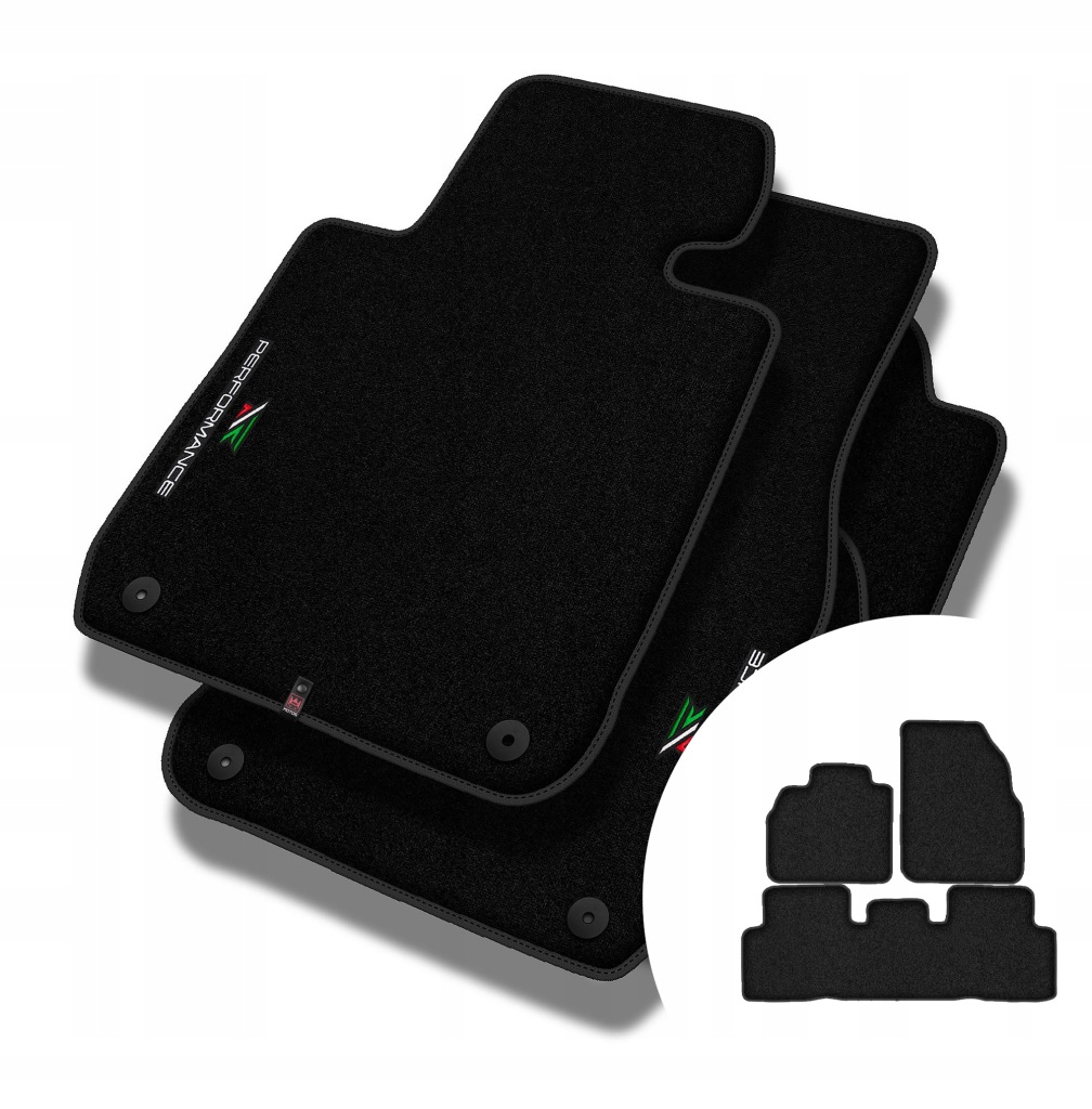 Velurové koberce Performance Premium pro Renault Scenic II 2003-2009