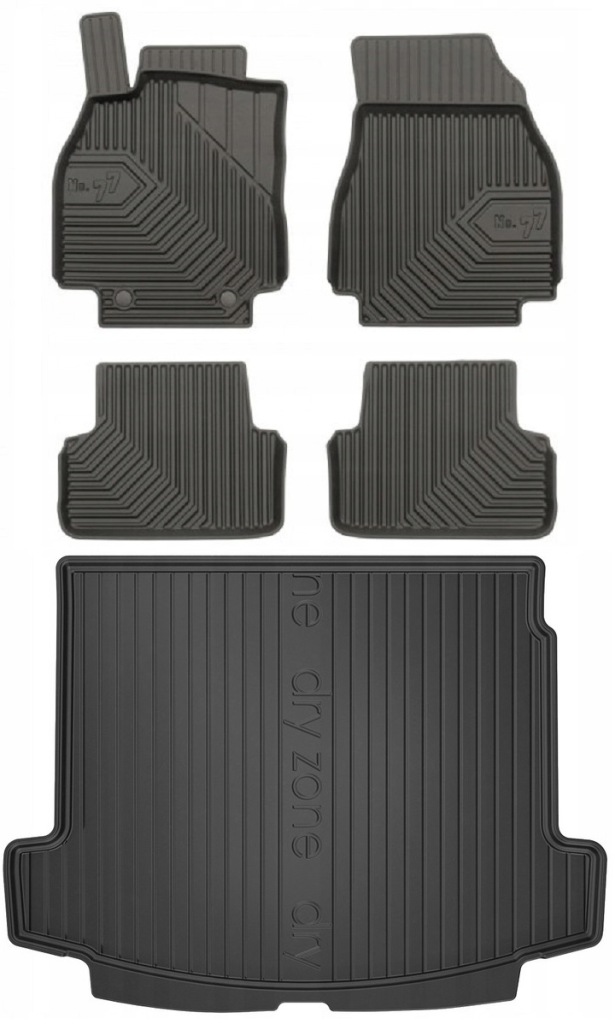 Set 77 Koberce a rohože Renault Megane 2 Kombi 2002-2009