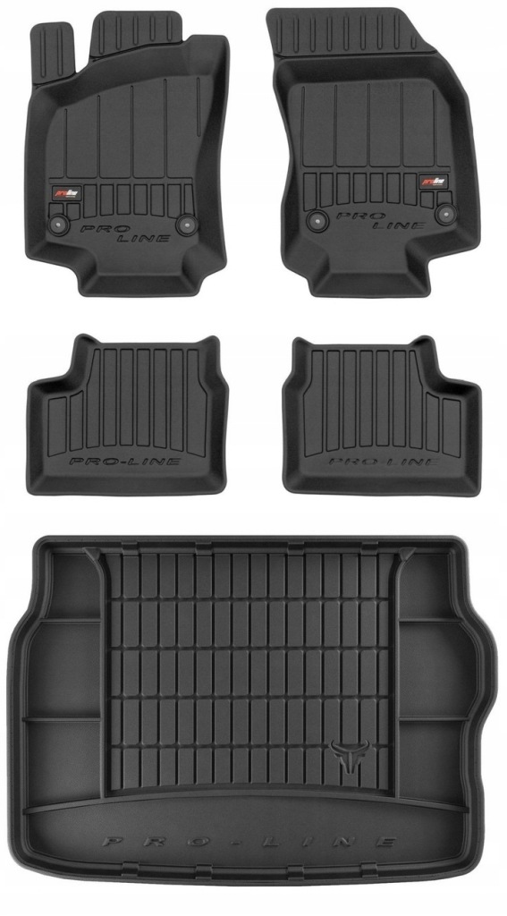 Set 3D gumové rohože Opel Astra 2 G Hb 1998-2009