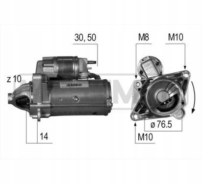 Electromotor ERA MESSMER RENAULT, NISSAN