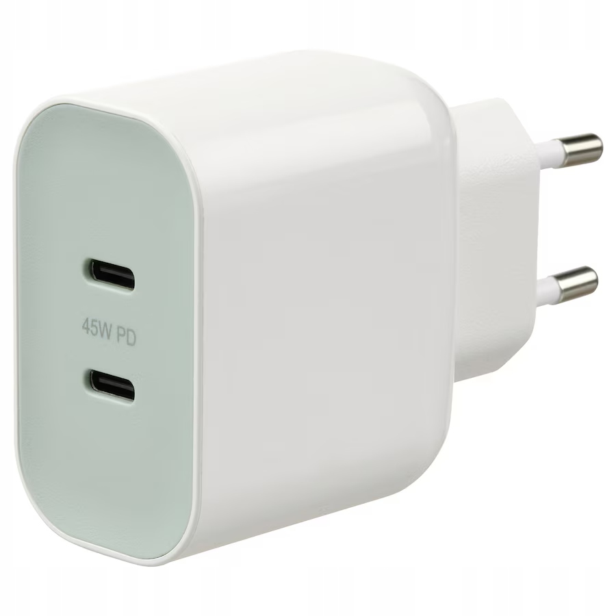 Ikea Sjoss Nabíječka 2 porty Usb C 45W rychlé nabíjení