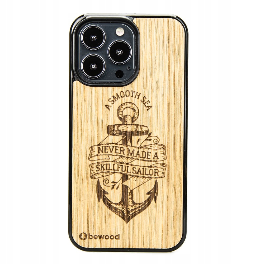 Pouzdro Bewood pro iPhone 13 Pro Kotva Dub