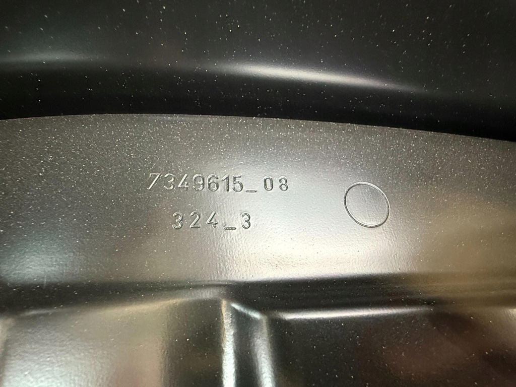 Bmw 5 G30 G31 Błotnik Przedni Przód Lewy Nowy OE 7443687 — zdjęcie 4