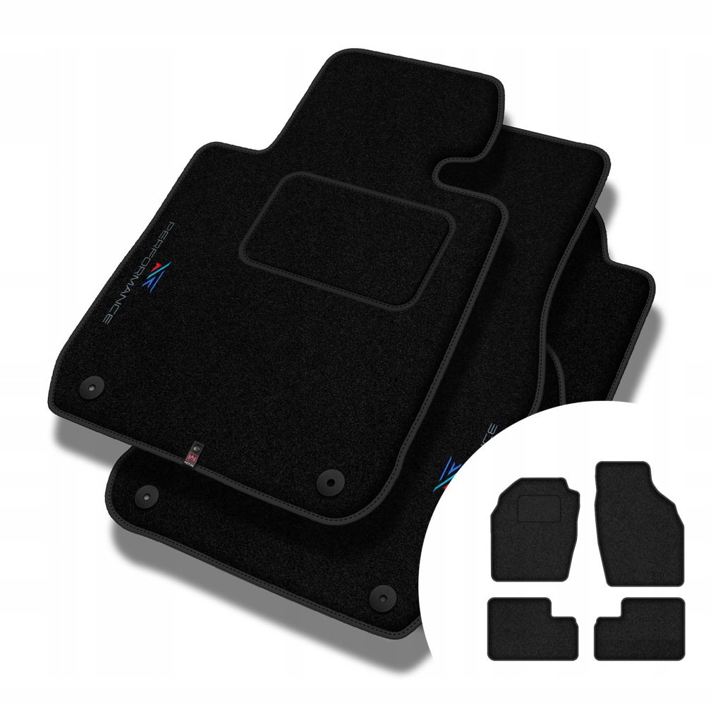 Velurové koberce Performance pro Opel Agila A 2002-2008