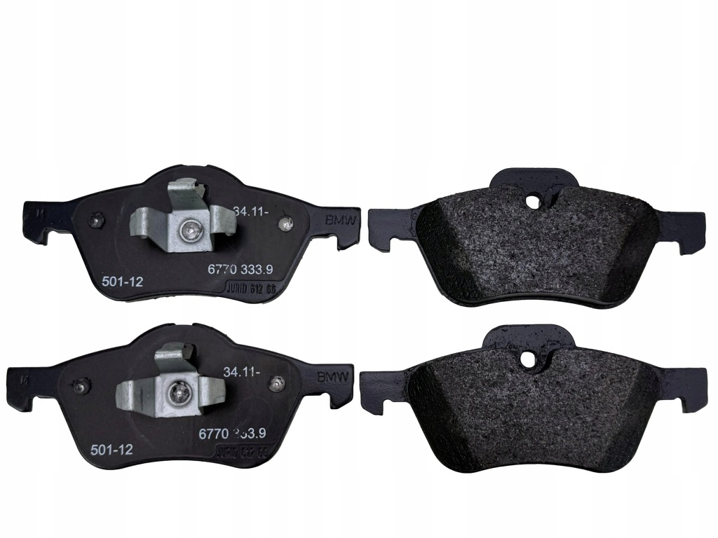 Mini R50 R52 R53 Klocki Hamulcowe Przód Z Czujnikiem OE 34112167233 2167233 — zdjęcie 3