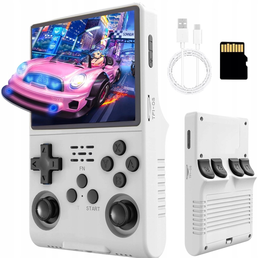 Přenosná Retro Herní Konzole 256GB Paměť 3.5 Palcový Displej Ips 8H