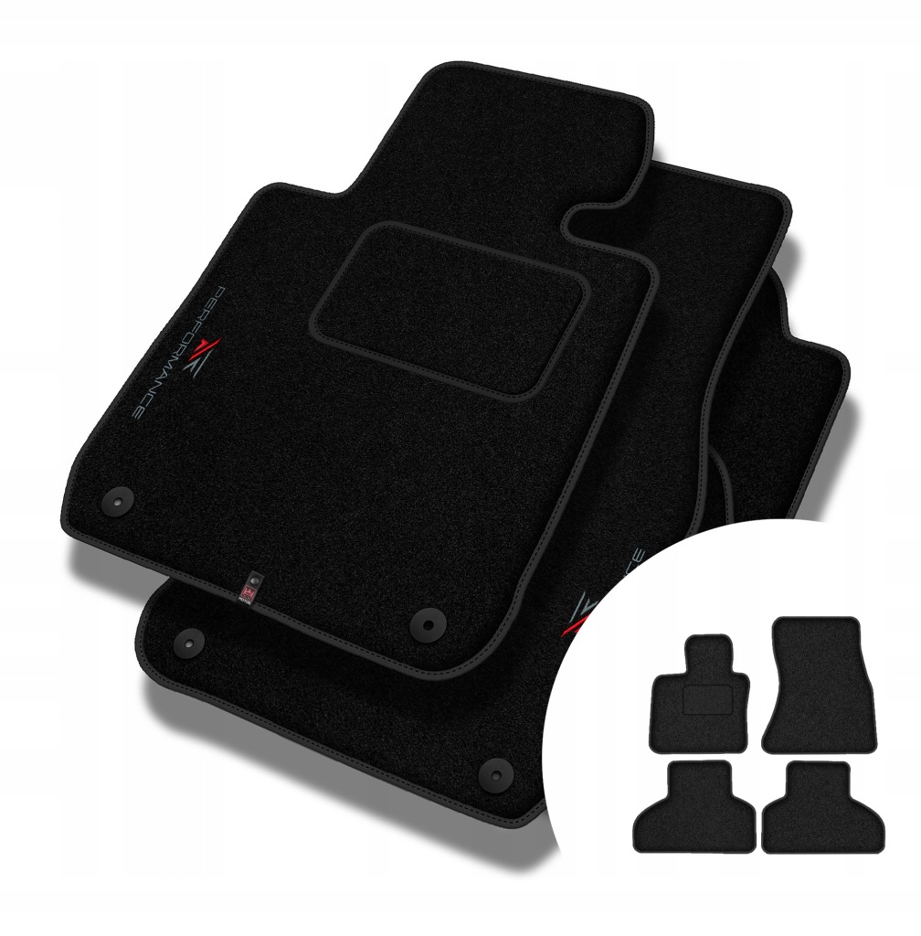 Velurové koberce Performance pro Bmw X5 F15 2013-2018