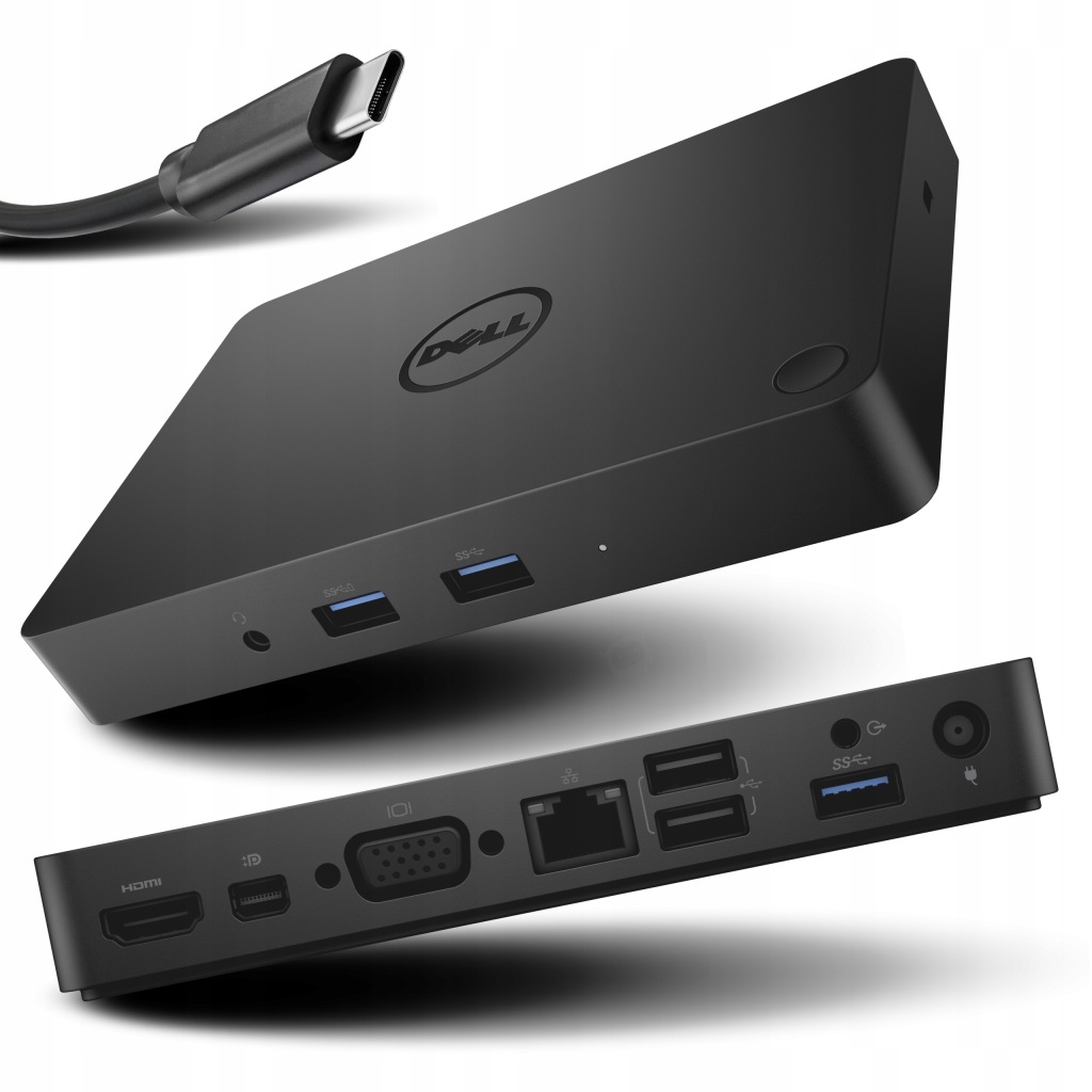 Zdjęcie okazji: Dell Pro Series| Stacja dokująca Usb-c WD15 K17A Hdmi DisplayPort Vga RJ-45