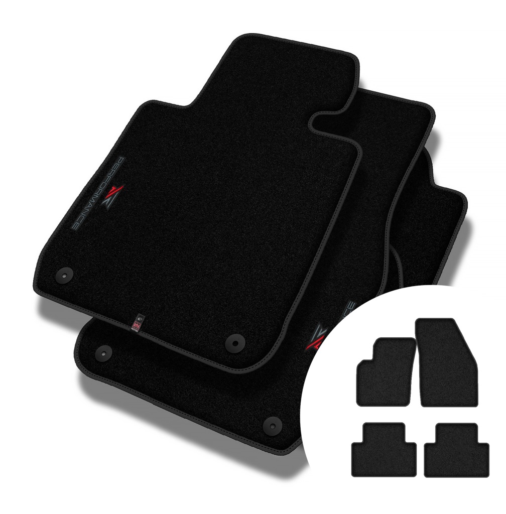 Velurové koberce Performance Premium pro Volvo V50 2004-2012