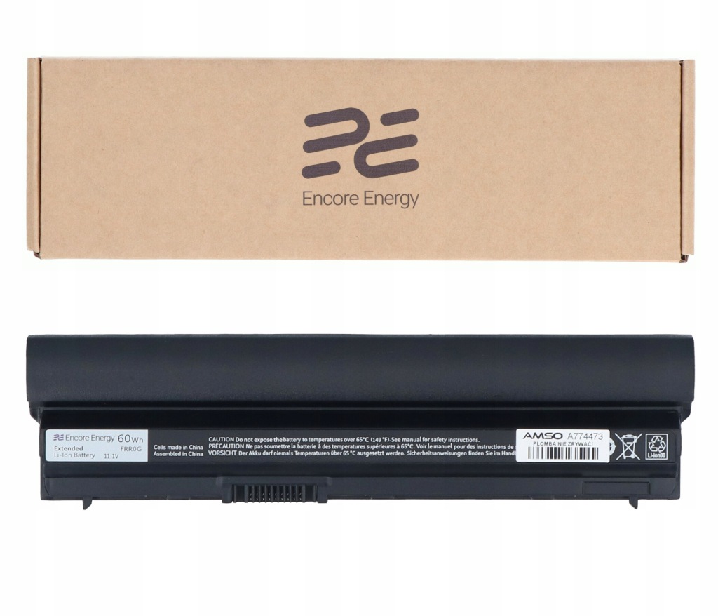 FRR0G baterie Encore Energy pro notebook Dell Latitude E6230 E6320 5200mAh