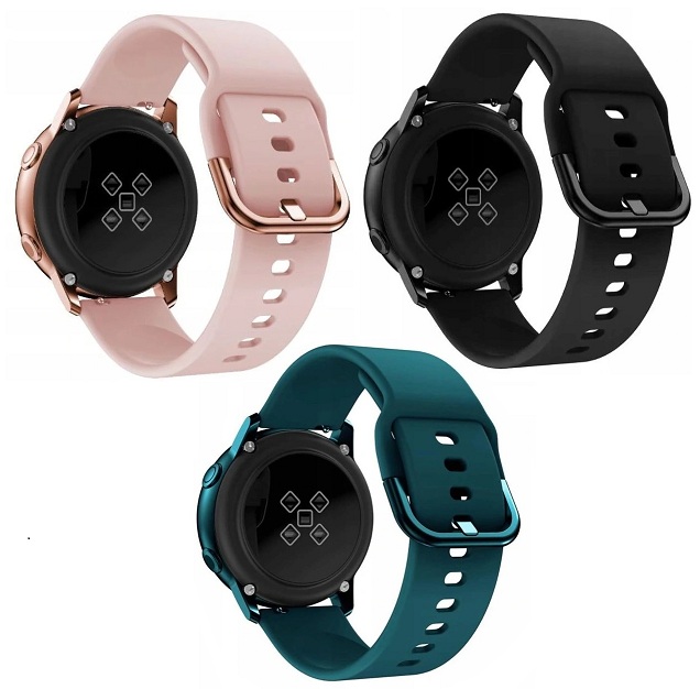Zdjęcie okazji: 3x Pasek Silikonowy Uniwersalny do Smartwatch 20mm