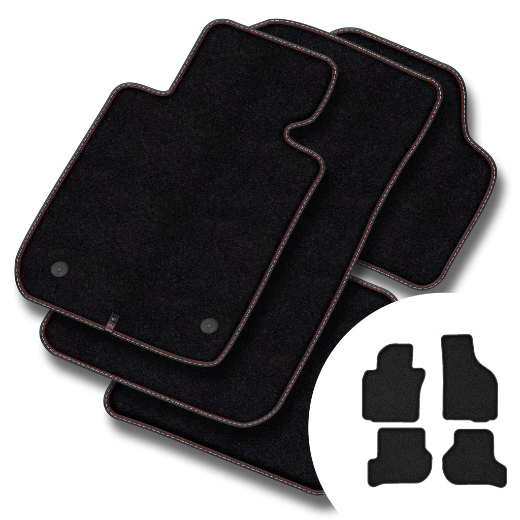 Velurové koberce Premium pro Volkswagen Jetta V 2005-2010