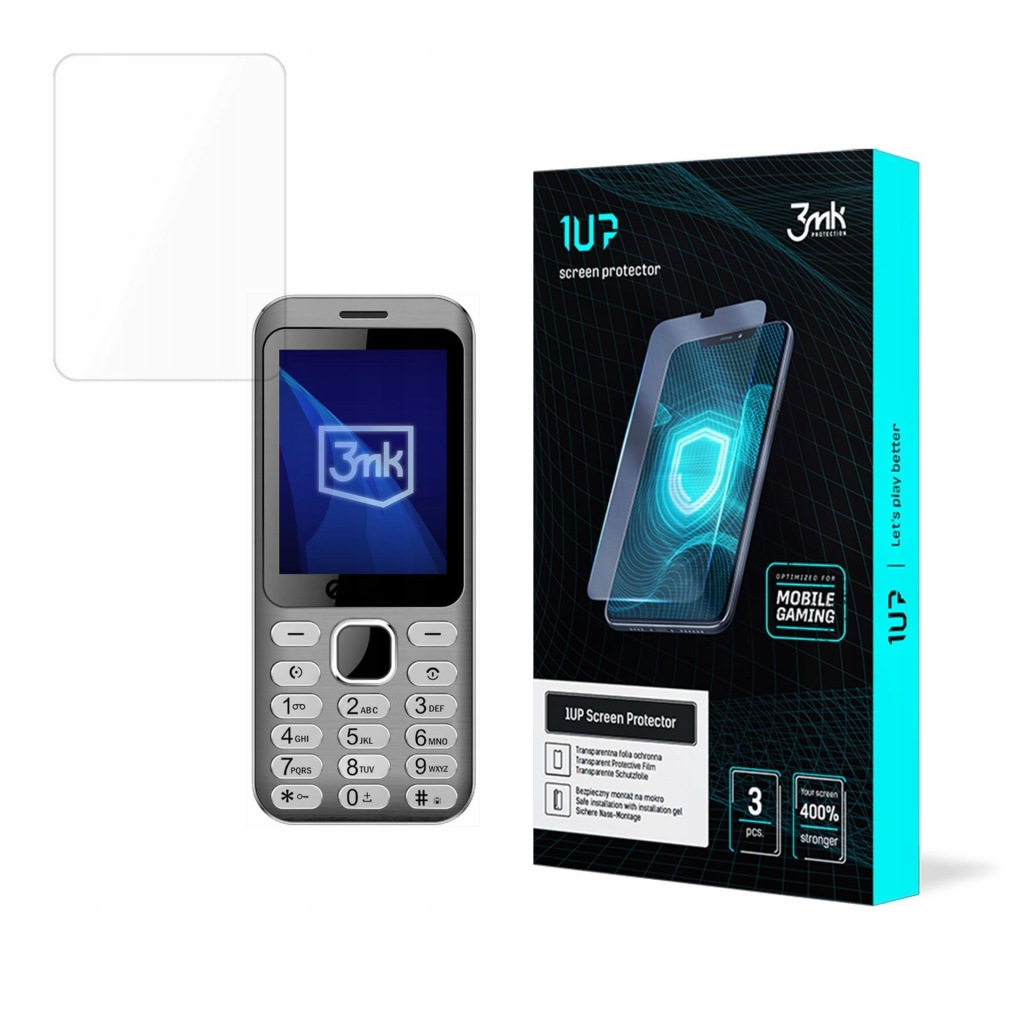 3x Fólie ochranná fólie 3mk 1UP pro Estar X28, odolná