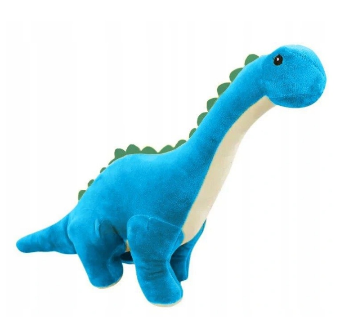 Velký Dinosaurus Tobi Plyšový Plyšový Mazlíček Přítulníček Medvídek 150 CM Modrý