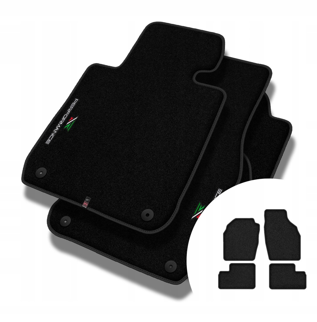 Velurové koberce Performance Premium pro Opel Agila A 2002-2008