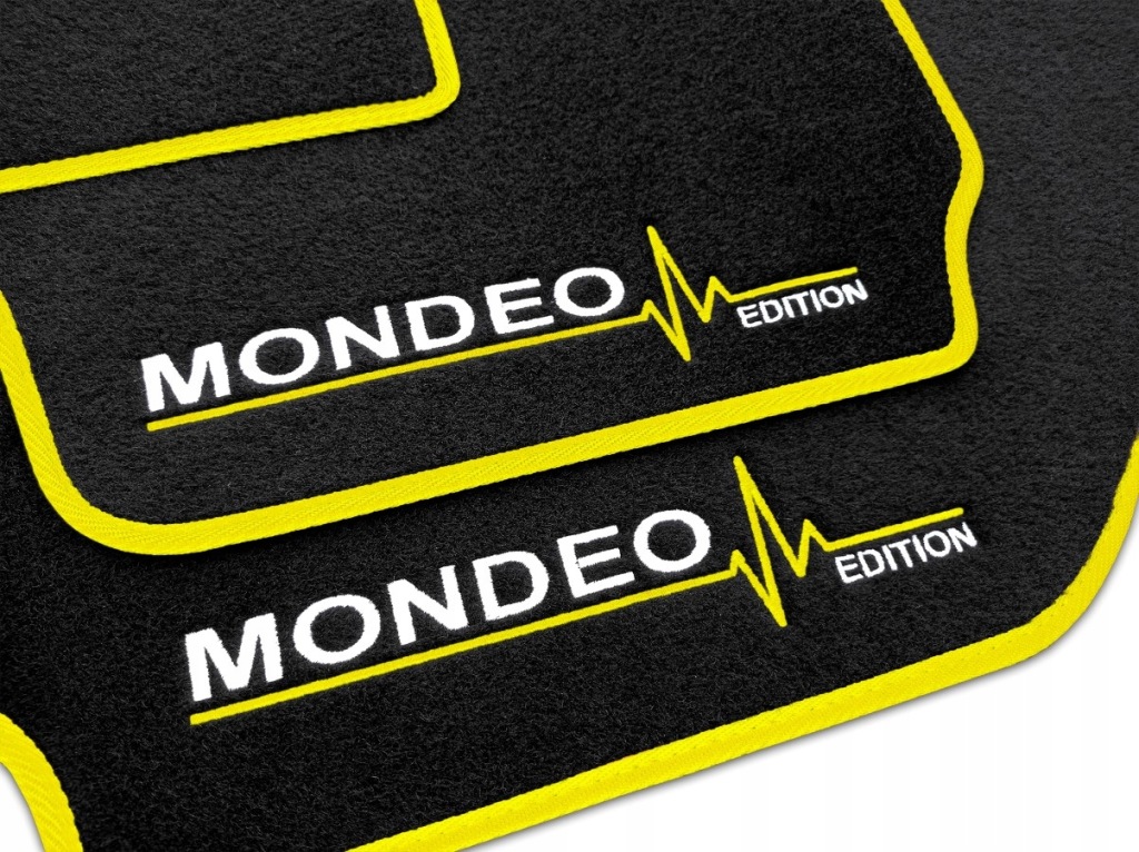 Velurové Koberce Ford Mondeo MK4 (2007-2010) Před Lift 2x Mondeo Edition