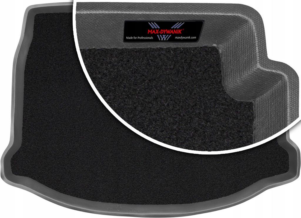 Vw Beetle Hatchback 2012-2019 Koberec do zavazadlového prostoru s velurovou podložkou