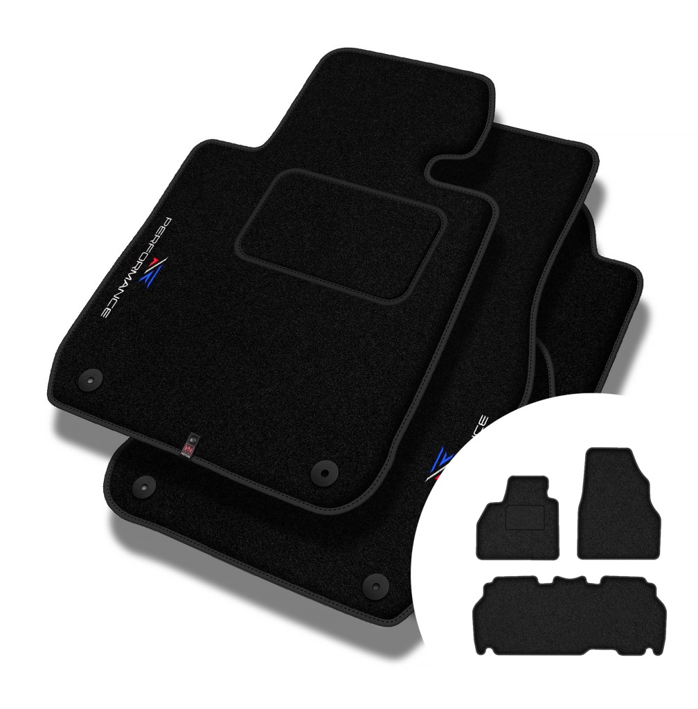 Velurové koberce Performance pro Renault Kangoo II 2007-2021