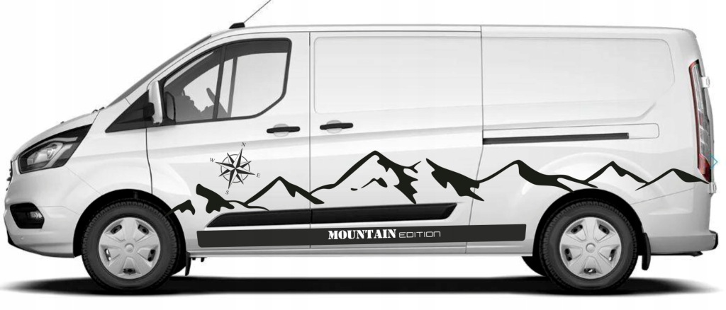 Samolepky na Ford Tranist Mountain Edition 02