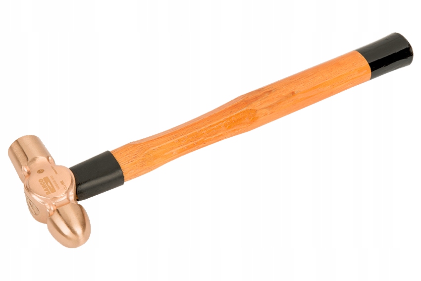 Kulové nejiskřící kladivo s násadou Hickory Cu-Be Bahco 365 mm 680 g