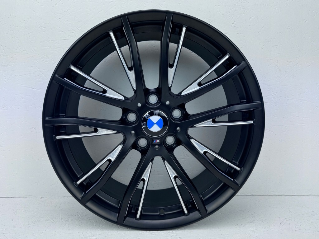 Bmw F20 F21 F22 F23 M-pakiet Felga 8Jx19 6862773 Czarny Mat Nowa Oryginał — zdjęcie 2