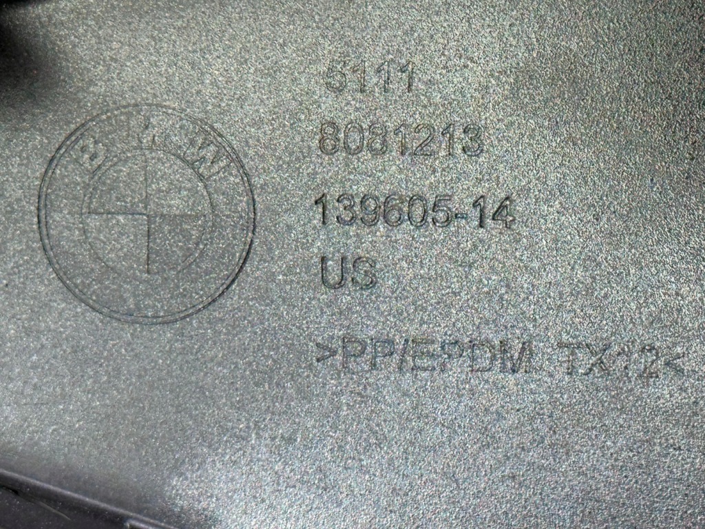 BMW X3 G01 Lci Kratka Zderzaka Przednia Lewa Przód M-pakiet Nowa OE 8081213 — zdjęcie 7