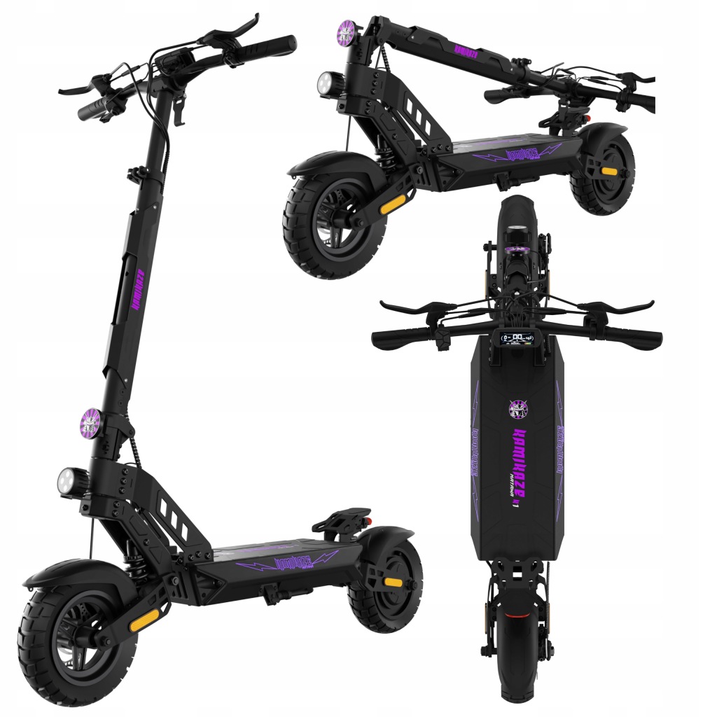 Elektrická koloběžka 2025 Kamikaze K1 Katana Rgb, 1400 W, Nfc zámek