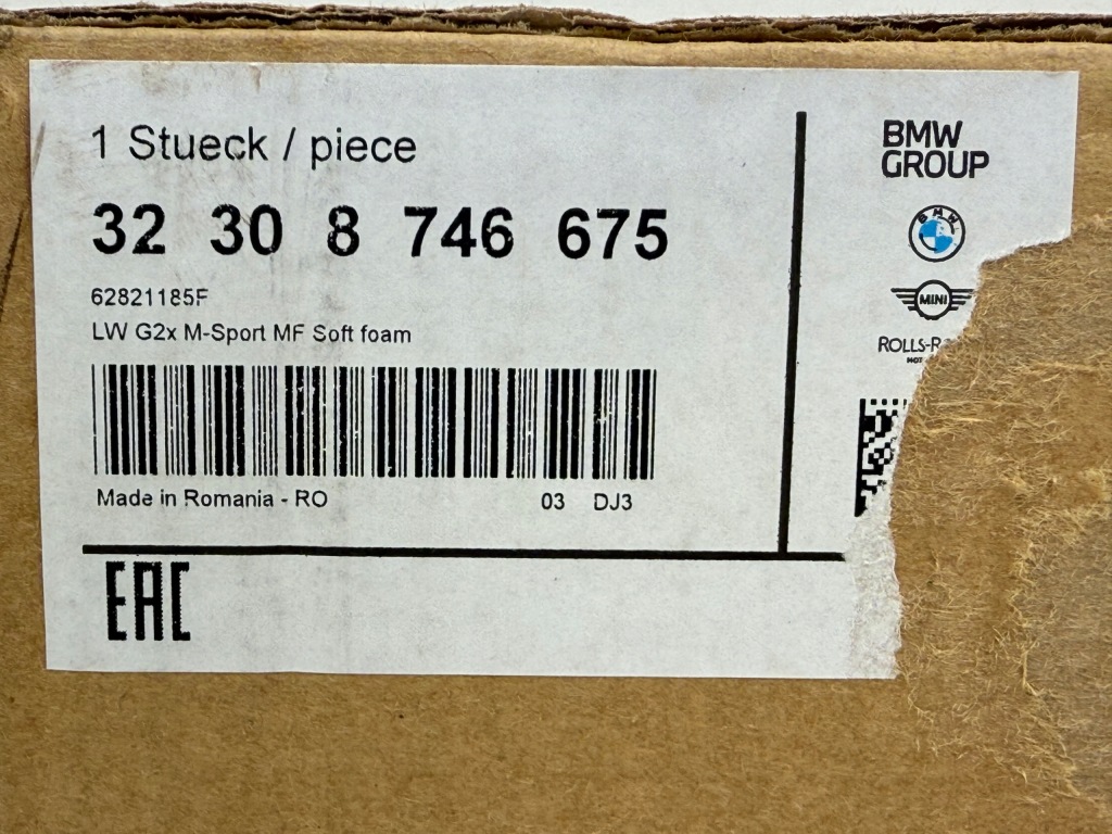 BMW F40 G20 G21 G29 M Pakiet Kierownica Nowa Czarna Skóra 8746675 — zdjęcie 7