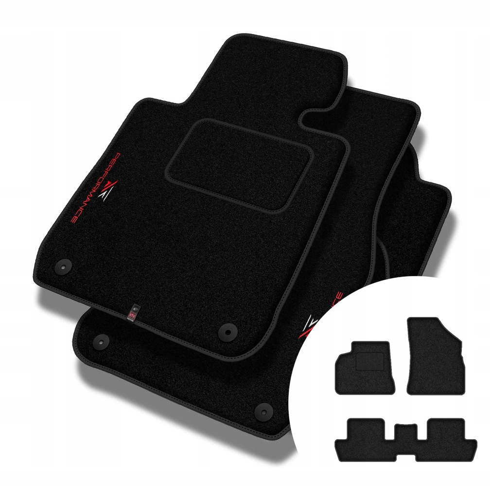Velurové koberce Performance pro Peugeot 3008 I 2009-2016