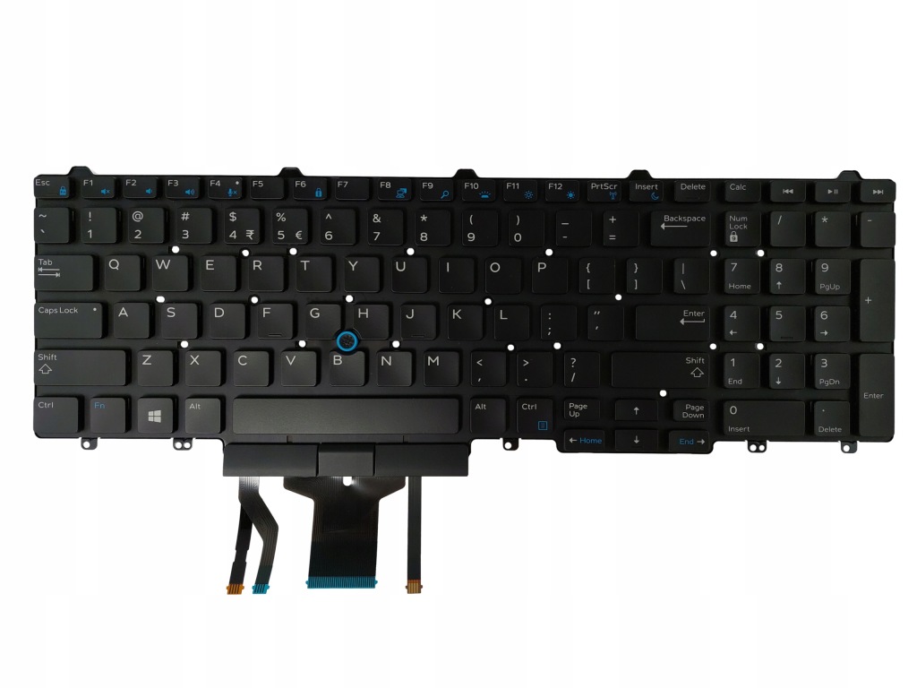 Klávesnice Dell E5550 E5570 E5580 Led Originál